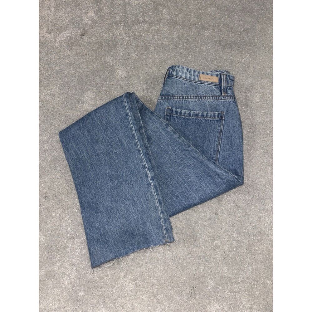 blanknyc the cooper long slim straight size 30‎ split hem